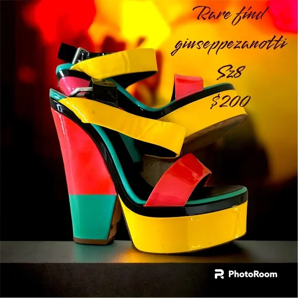 Rare find: giuseppezanottias seen on Nicki Minaj - Picture 1 of 4